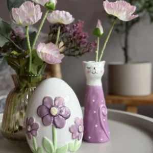 Påskeegg - purple flower