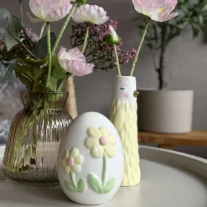 Påskeegg - yellow flower
