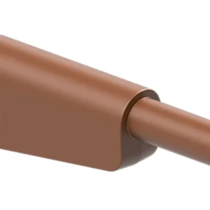 Isolasjon bananplugg KT-SL-4-46 Ø4mm BRUN 2,5mm ledning/SLQ-4x +SLM-4x