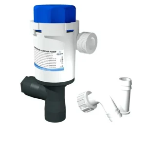 Albinus, Twinport Aerator pumpe 500 gph 12V, short stack