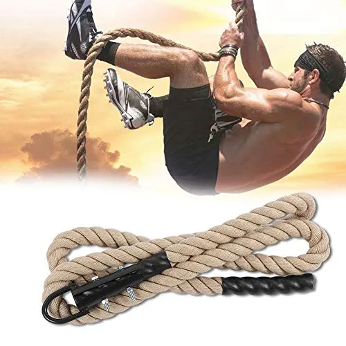 Klatretau 3m 38mm treningstau arm- og styrketrening Alomejor
