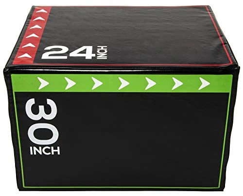 Plyo Box 3-i-1 Skumboks 50/61/70cm, Plyometrisk – BalanceFrom SFJB-16
