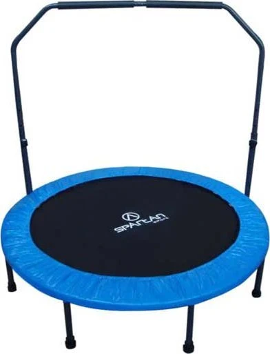 Trampoline Med Håndtak 122cm, 100kg, Innendørs Bruk SPARTAN 122
