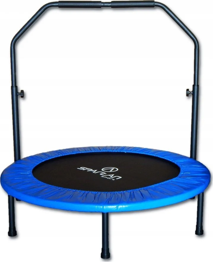 Trampoline med håndtak 96cm, maks 100kg, 6 ben trening – Spartan