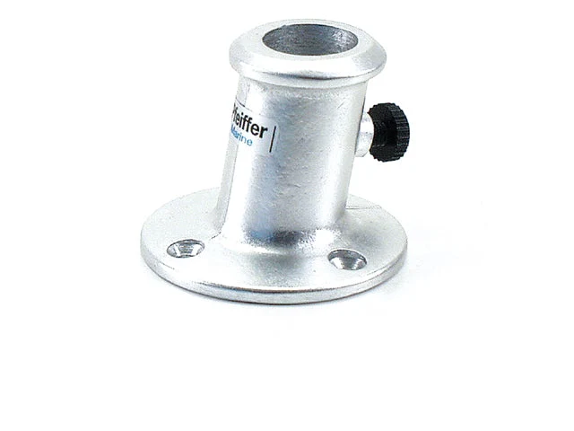 Pfeiffer, Vinklet flaggstangholder, 30 mm anodisert aluminium, 10° (2 stk)