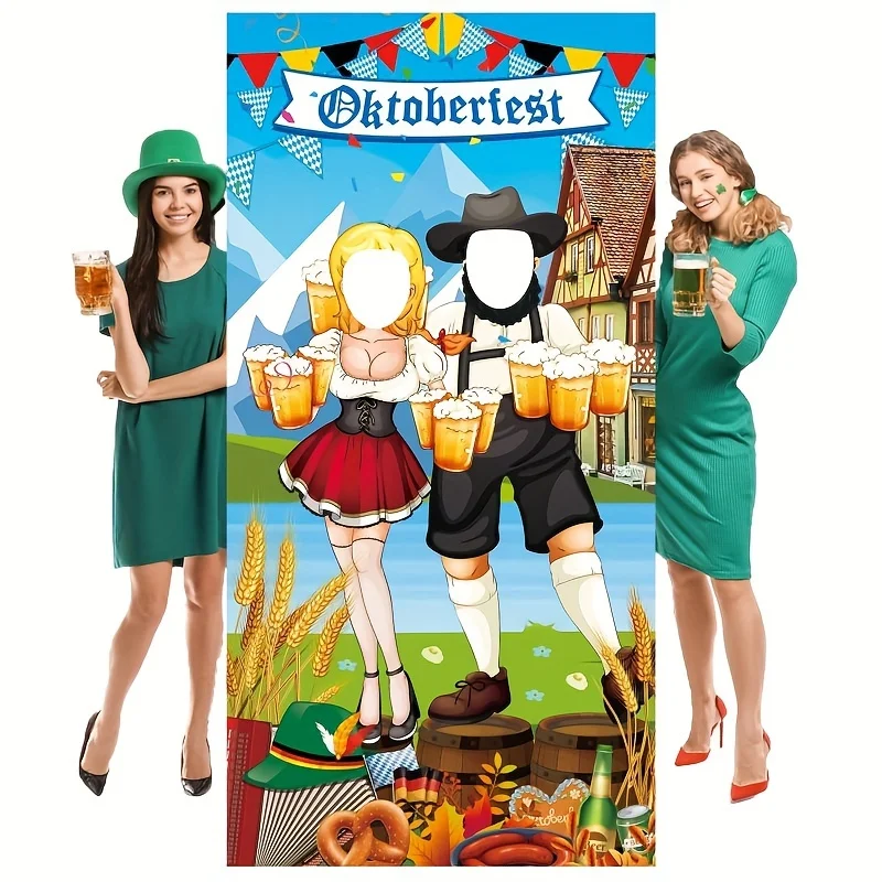 Foto-bakgrunn i Oktoberfest-design – GaudiKulisse Oktoberfest 2025