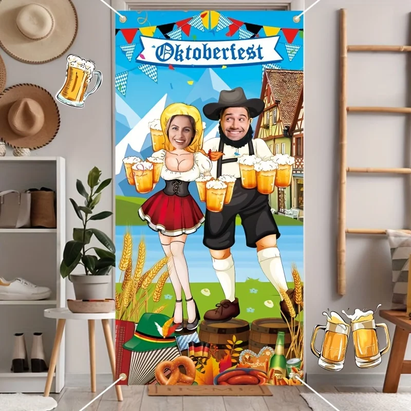 Foto-bakgrunn i Oktoberfest-design – GaudiKulisse Oktoberfest 2025