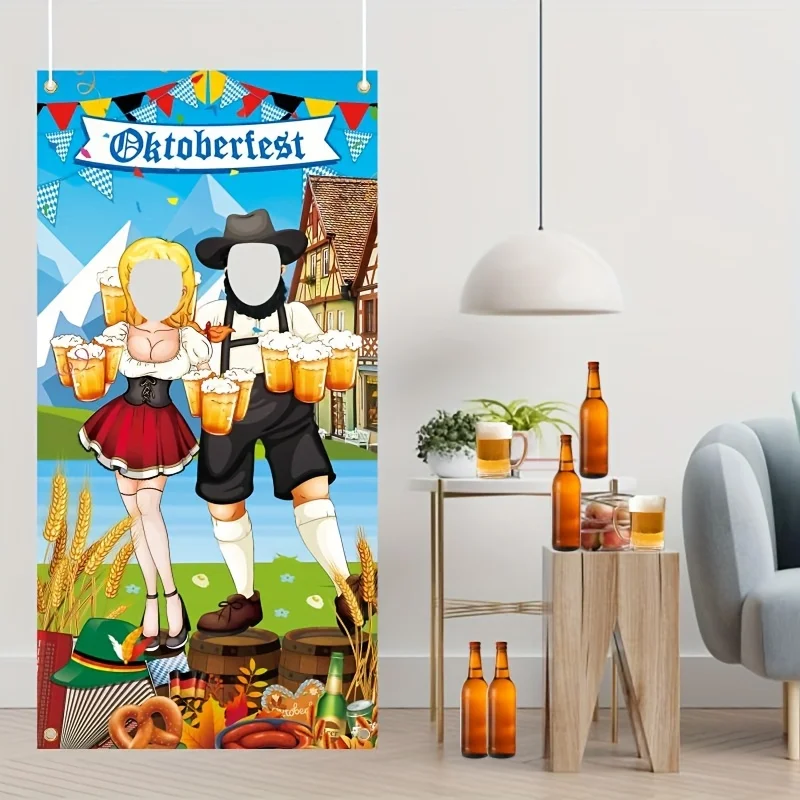Foto-bakgrunn i Oktoberfest-design – GaudiKulisse Oktoberfest 2025