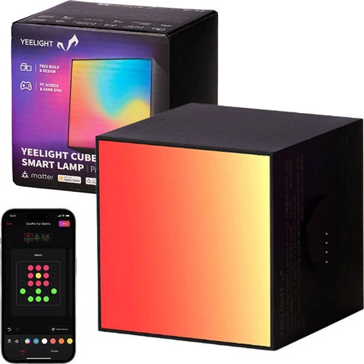 Gaming Lys Smart Cube Light Panel 7w Modulpanel Yeelight – YLFWD-0006