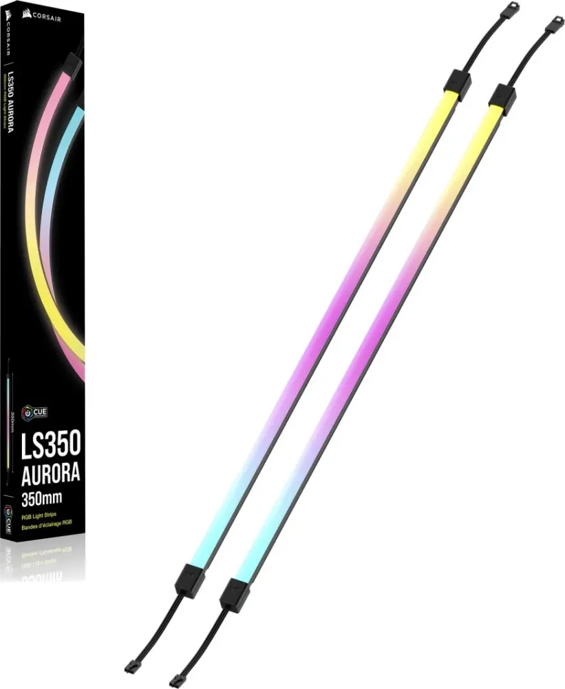 LED lys stripe RGB - strips 350mm 10mm, 2 - pack Til Gaming Corsair LS350