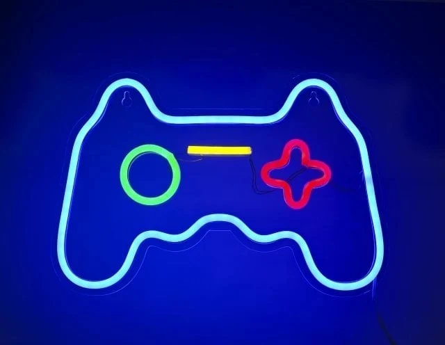 Neonlampe Gaming-pad Flerfarget LED 10w Activejet AJE-NEON PAD