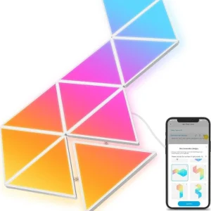Smart lys panel 12W Wi‑Fi/Bluetooth til vegg Hvit Govee Glide