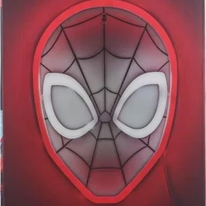 Vegglampe Spiderman Maske 26cm LED USB Paladone