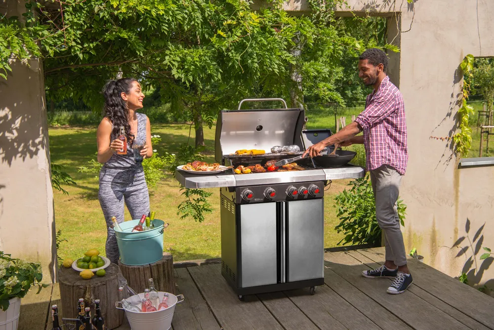 Gassgrill Rexon 4.1 cook Modulus Stainless Steel 12266 - Ansiktsløftning