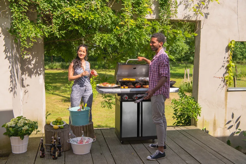 Gassgrill Rexon 4.1 cook Modulus Stainless Steel 12266 - Ansiktsløftning