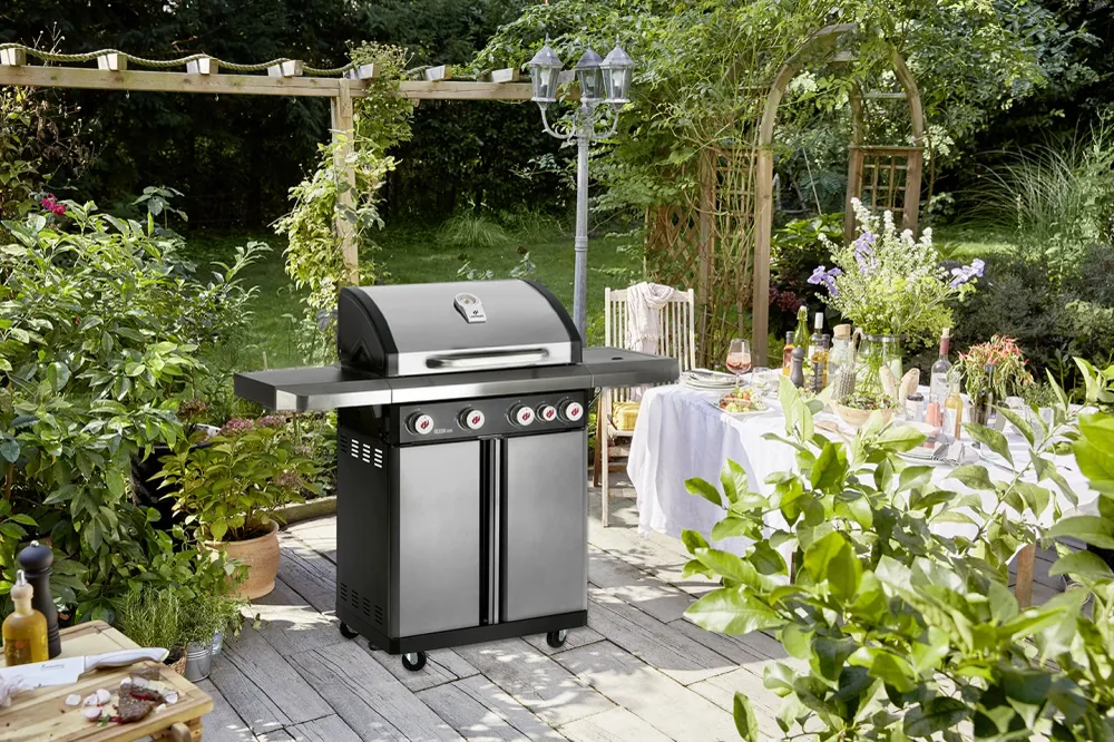 Gassgrill Rexon 4.1 cook Modulus Stainless Steel 12266 - Ansiktsløftning