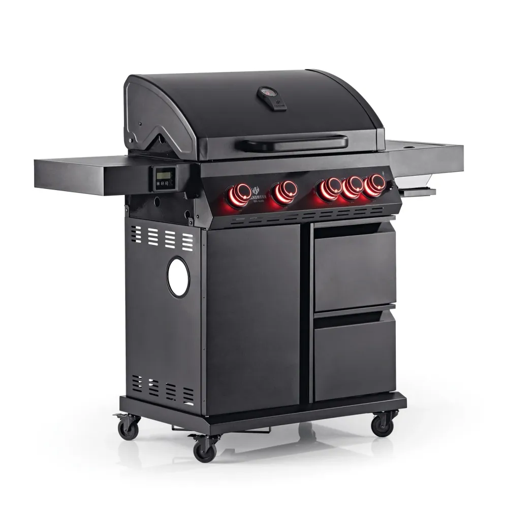 Gassgrill Triton 4.1 maxX rustfritt stål 12969 - Ansiktsløft 2023