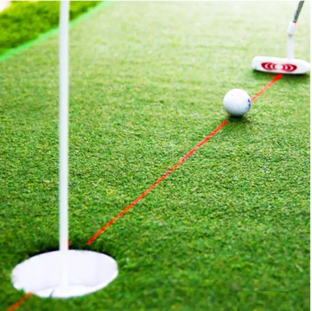 Førsteklasses golfputtlaserjusteringstrener - bærbart puttehjelpemiddel perfekt slagpresisjon