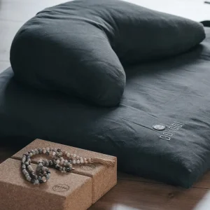 Begin Meditation Zafu Bundle - Dark Grey