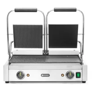 Kontaktgrill - dobbel versjon V230/W3600, 575x430x(h)510mm