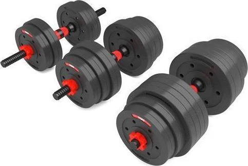 Manuale Manualer 40kg Sett Med Justerbar Stang – HMS 40KG – 14