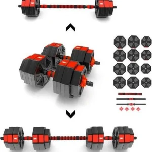 Manualer Sett 30kg med stangfunksjon hjemmetrening – HMS SGC30 – 19