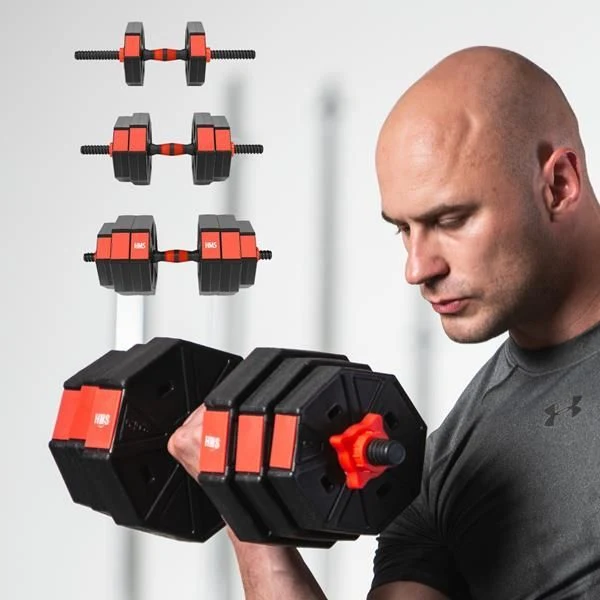 Manualer Sett 30kg med stangfunksjon hjemmetrening – HMS SGC30 – 19