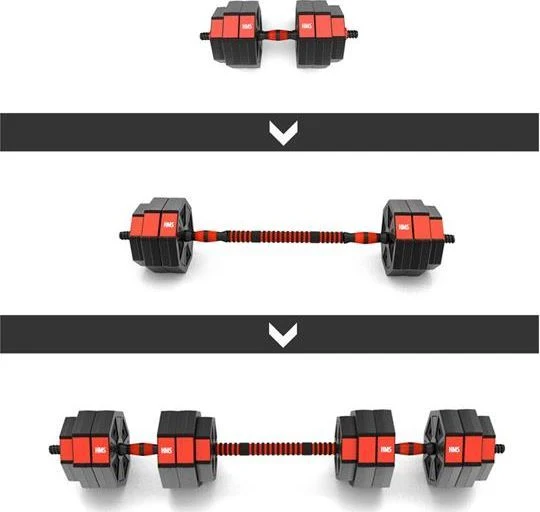 Manualer Sett 30kg med stangfunksjon hjemmetrening – HMS SGC30 – 19