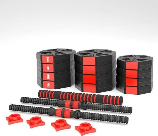 Manualer Sett 30kg med stangfunksjon hjemmetrening – HMS SGC30 – 19