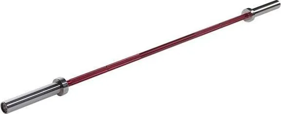 Vektstang 8kg Aluminium, 28mm, Teknikk/crossfit – HMS GA68 Red