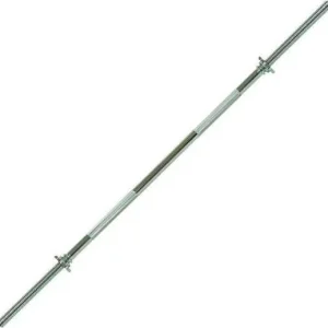 Vektstang rett 120cm med gjenger og stjernelås, 30mm HMS 120