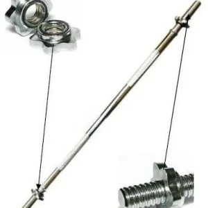 Vektstang Rett 212cm, 28mm, 100kg Maks Belastning – Spokey ARTEUS 213