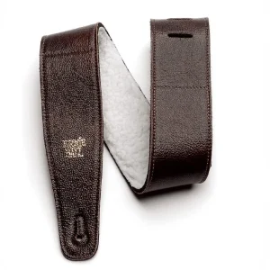 Ernie Ball EB-4138 Italian Leather Strap Chestnut