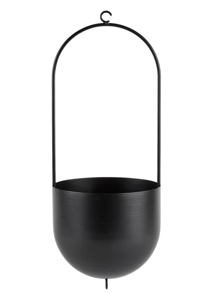 Potte med krok - Black
