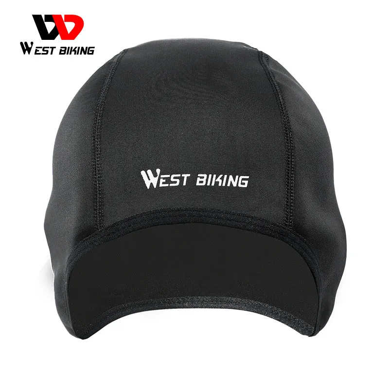 Bonnet termisk WEST BIKING polarfleece (vindavvisende)
