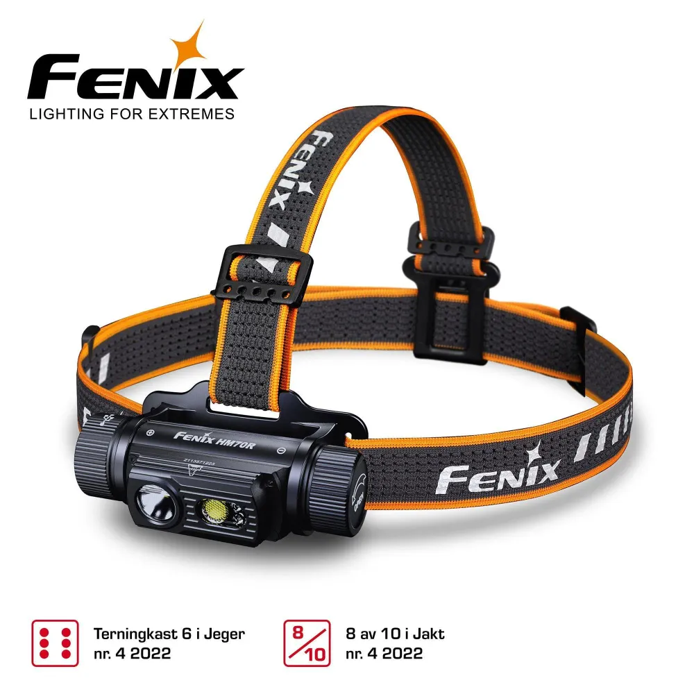 FENIX HM70R HODELYKT 1600 lm LED USB-C