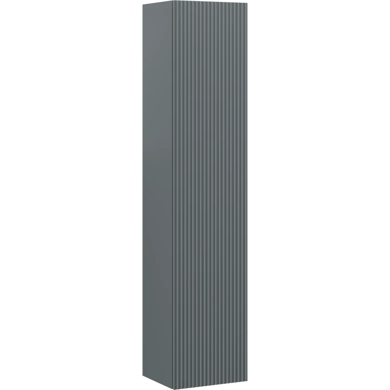 Høyskap bad 35 cm grafitt matt 1 dør Silent System Mexen Rivel – 91A21-03016-1-BF66