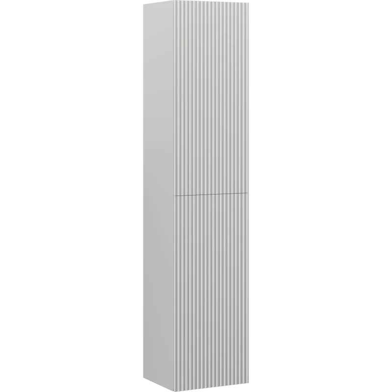 Høyskap bad 35 cm grå matt, 2 dører, Silent System, PerfectClean, UV-beskyttelse, Mexen Rivel – 91A21-03016-2-BF62