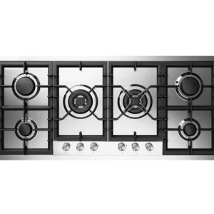 ILVE Professional Plus 120 cm frittstående gassplate med 6 brennere - Dual