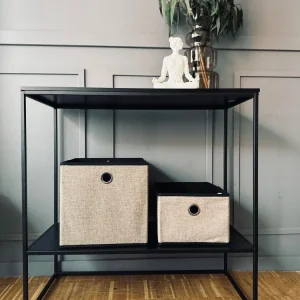 Kasse foldbar - Beige liten