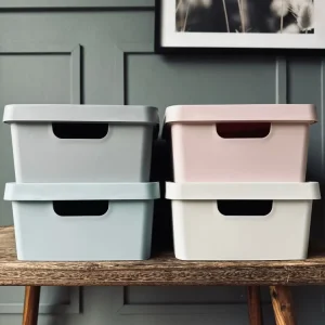 Kasse med lokk – Color mix