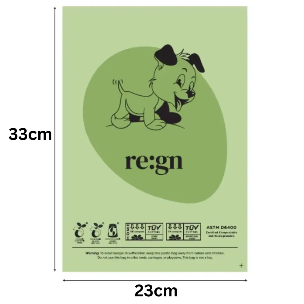 Plastfrie hundeposer – komposterbare og ekstra sterke (120 stk)
