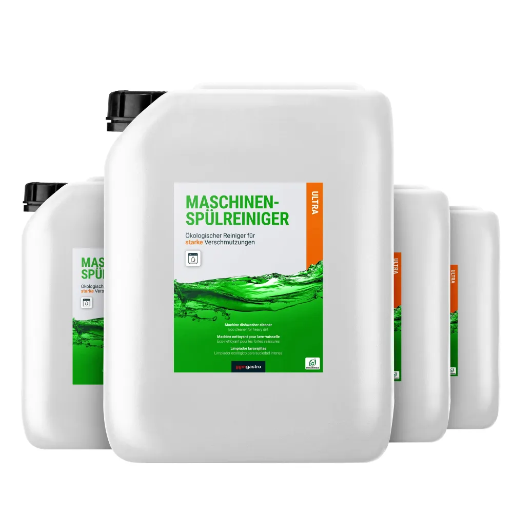 (4 stk.) Maskinoppvaskmiddel ULTRA (flytende) - 10 liter - Økologisk & klorfritt