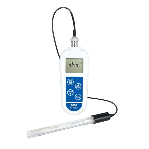PH 8000 med utskiftbar elektrode