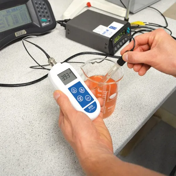 PH 8000 med utskiftbar elektrode
