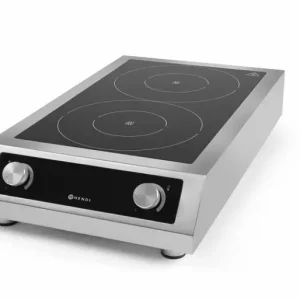 Dobbel kokeplate induksjon med effekt 7000 watt – Dobbel kraftig induksjonskoketopp i proffserien