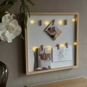 Bilderamme med LED