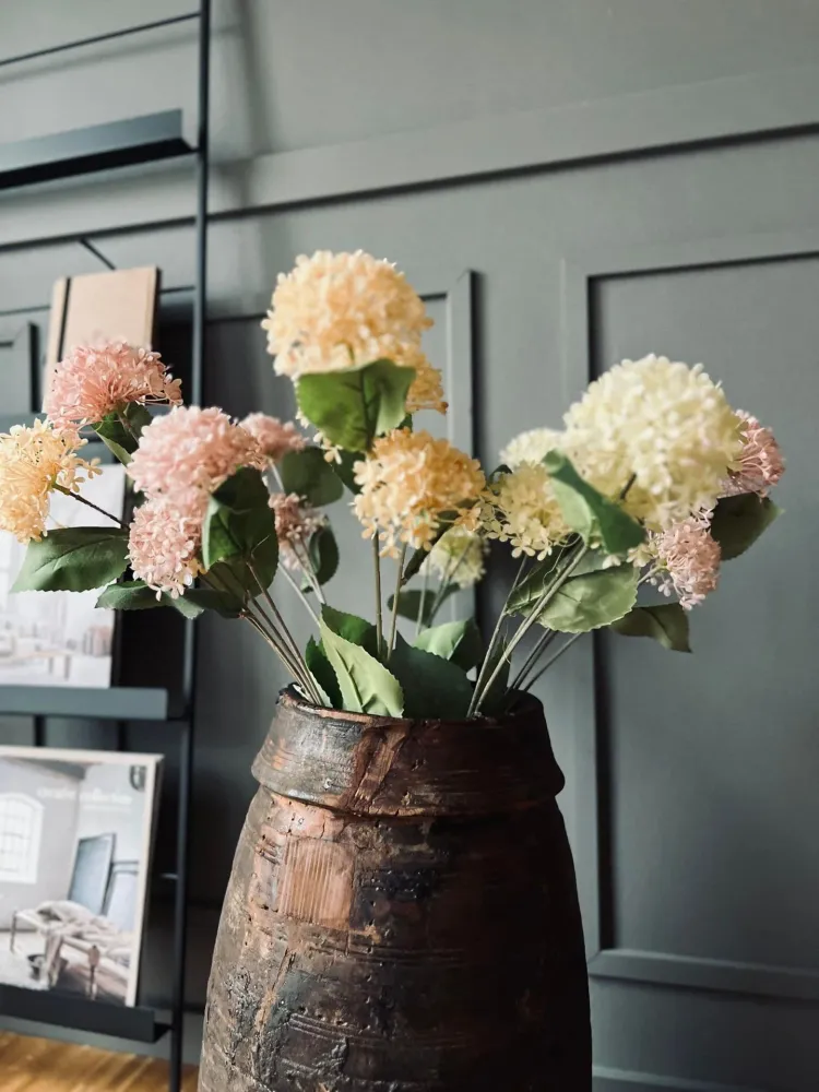 Blomst i dus farger 67 cm - Mix farger