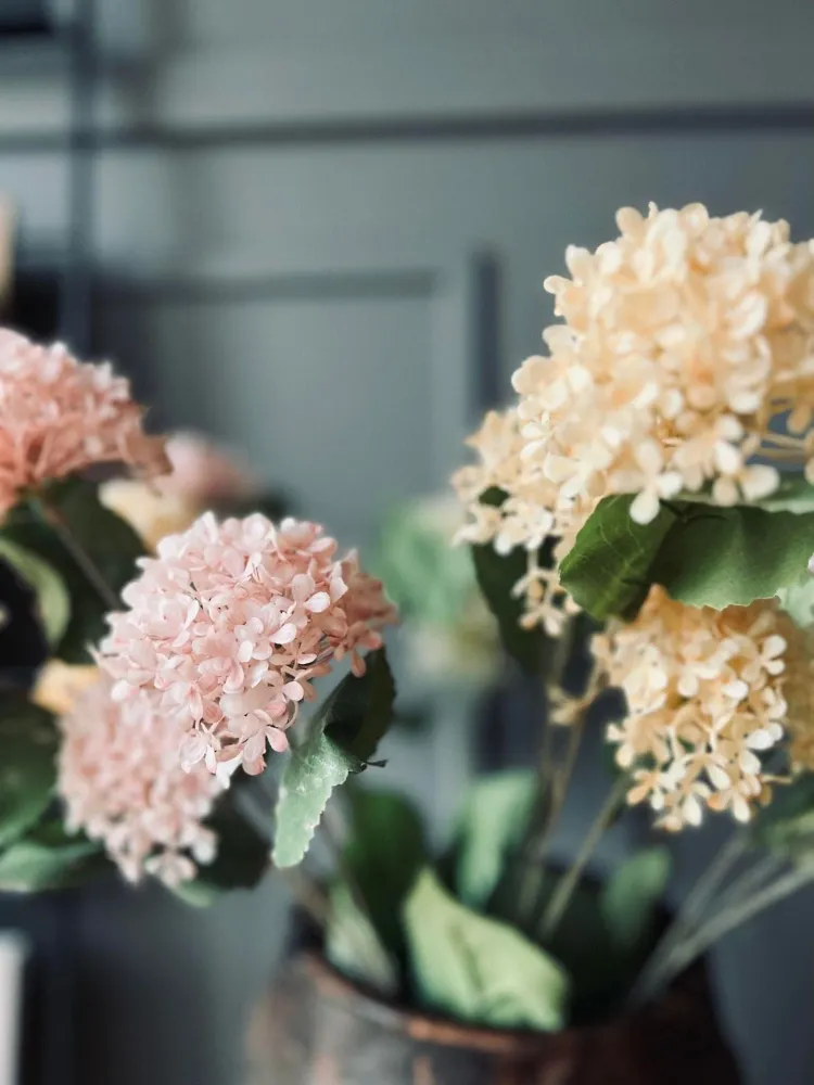 Blomst i dus farger 67 cm - Mix farger