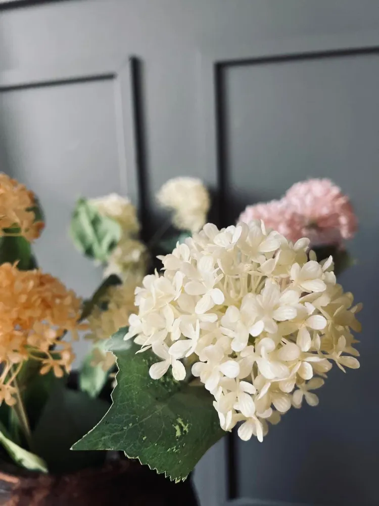 Blomst i dus farger 67 cm - Mix farger